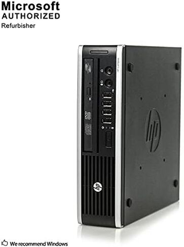 HP Elite 8300 Ultra Small Slim Business Computer PC, 8GB RAM, 120GB SSD, Wi-Fi, Windows 10 Professional (Renewed) in Saudi Arabia
