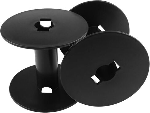 Xhziy 6pcs 90mm/3.54inch Diameter Nylon Filament Webbing Small Reel Empty Plastic Spool Chain Spool Suitable for Winding Various Ropes in Saudi Arabia