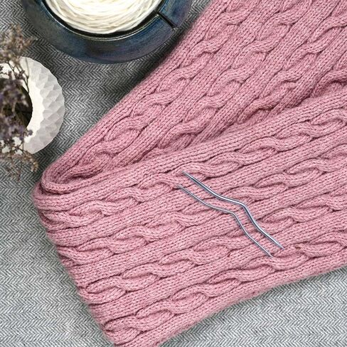 إبر كابل الألومنيوم من Knitter's Pride - مجموعة من 2 (US 1.5 وUS 6) in Saudi Arabia