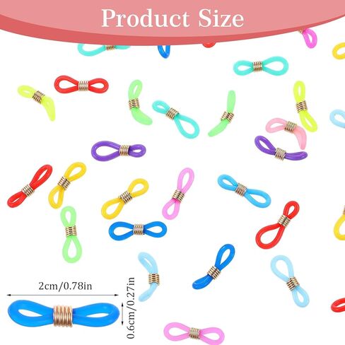 60 Pcs Knitting Needle Stoppers Stitch Stopper Knitting Needle Hugger Needles Minder Project Keeper Knittings Crochet Supplies Double Hole Needles Point Protectors Knittings Tools in Saudi Arabia
