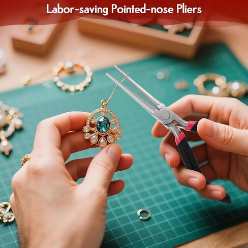 كماشة إبرة الأنف، كماشة الأنف الطويلة مع الفك المسنن لصنع المجوهرات، وأسلاك الانحناء والأشياء الصغيرة التي تجتاح كماشة إزالة الإبرة تعمل في مكان ضيق in Kuwait