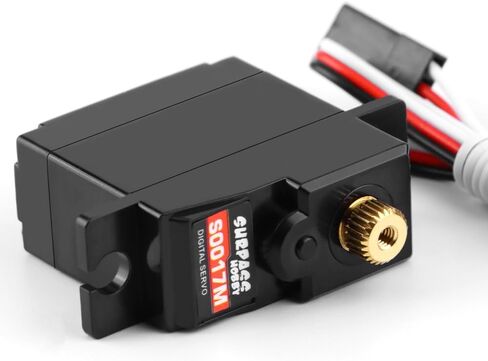 GLOBCAT 17G Metal Digital Servo with Arms RC Steering Servo 16701 for Hyper Go H16BM H16GT H16DR 16207 16208 16209 16210 1/16 RC Trucks in Saudi Arabia