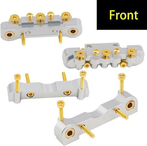 CNC 7075 سبائك الألومنيوم الأمامي والخلفي السفلي الذراع تعليق شماعات جبل مناسبة لArrma 1/7 Felony Mojave 6s BLX ترقيات جزء (فضي) in Kuwait