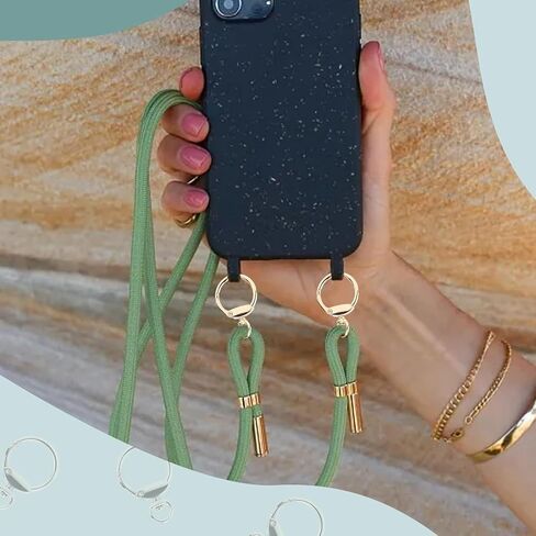 30Pcs Round Spring Snap Hooks with Swivel Ring, BetterJonny Inside Diameter 23mm Round Spring Keyrings Buckle Snap Clip Trigger for Keychain Bags Purse Craft DIY Accessories(3 Colors) in Saudi Arabia