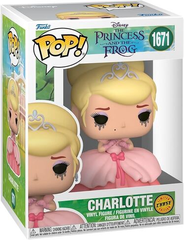 Funko Pop! Disney: The Princess and The Frog - Charlotte - 1/6 Odds for Rare Chase Variant - Collectable Vinyl Figure - Gift Idea - Official Merchandise - Toys for Kids & Adults - Princesses Fans in Saudi Arabia