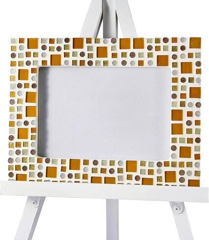 Generic Mosaic Tiles, Glass Tiles, Shine Crystal Mosaic Glass Pieces Bulk Square Glitter Crystal Mosaic Tiles 2 x 2cm for Home Decoration, DIY Crafts, Pack of 25(100g, Ocean Blue) in Saudi Arabia