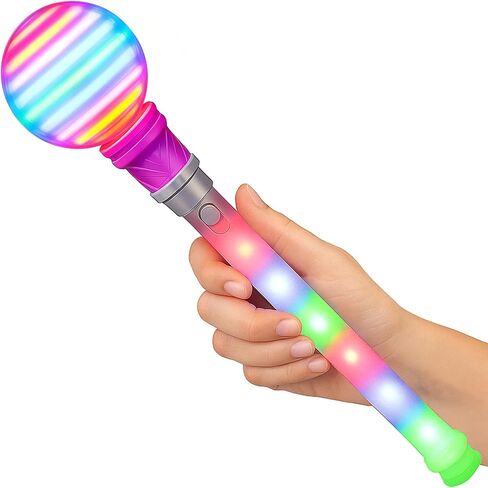ArtCreativity Spinning Magic Ball Wand, 14 Inch LED Spin Toy for Kids with Batteries Included, Great Gift Idea for Boys and Girls, Fun Birthday Party Favor, Carnival Prize in Saudi Arabia