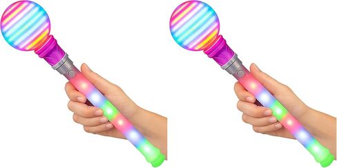ArtCreativity Spinning Magic Ball Wand, 14 Inch LED Spin Toy for Kids with Batteries Included, Great Gift Idea for Boys and Girls, Fun Birthday Party Favor, Carnival Prize in Kuwait