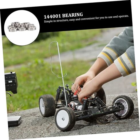 Luxshiny Universal Remote Control Car Bearings 10pcs 7x11x3mm Metal Steel Balls for Rc Car Toys in Saudi Arabia