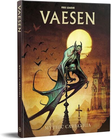 Free League Vaesen: Mythic Carpathia Expansion – Tabletop Horror RPG with Vampire Hunter Archetype in Saudi Arabia