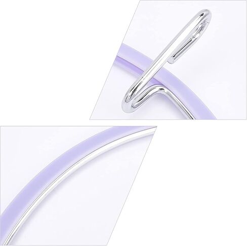 Metal Spring Tension Embroidery Hoop Embroidery Tension Shed, Cross Stitch Hoop, Cross Stitch Hoop, Darning Hoops (Purple) in Saudi Arabia