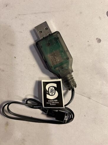 (HIZLI) شاحن USB (7.4 فولت) لجهاز XShot Hyper Gel Trace Fire Blaster المتوافق، in Kuwait