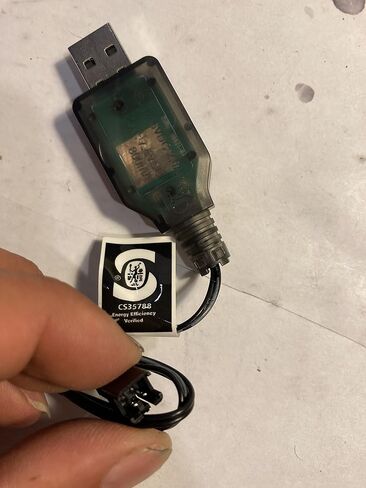 (HIZLI) شاحن USB (7.4 فولت) لجهاز XShot Hyper Gel Trace Fire Blaster المتوافق، in Kuwait