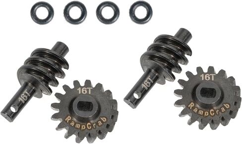 Overdrive Differential Gear Set 12T, Hardened Steel, 1/24, Upgrade Parts for Axial SCX24 Bronco Deadbolt JLU B-17 Gladiator C10, 1/24 RC Crawler Car in Kuwait