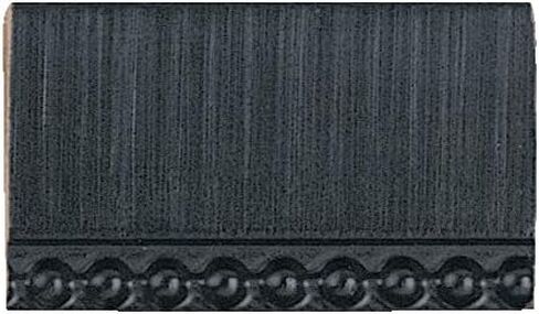 CountryArtHouse Picture Frame Moulding (Wood) 100ft bundle - Traditional Black Finish - 1" width - 1/2" rabbet depth in Saudi Arabia