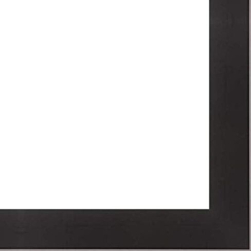 Picture Frame Moulding (Wood) 100ft Bundle - Contemporary Black Finish - 2" Width - 1/2" Rabbet Depth in Saudi Arabia