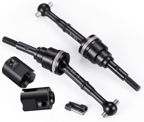Carbon Steel Driveshafts Front/Rear Drive Shaft CVD with Drive Cups for 1/10 Tra-xxas Mini Slash Rally RC Car Upgrade (Front) in Saudi Arabia