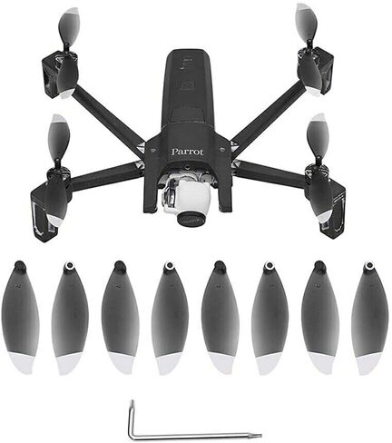 DAGIJIRD 8 PCS Propeller Props Replacement Props Accessories Props Blade Screw Kits for Parrot FPV Drone in Saudi Arabia