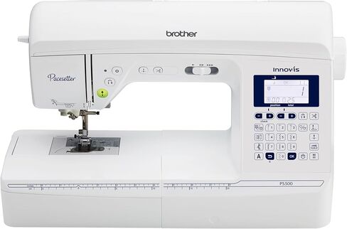 Brother PS500 Pacesetter Sewing Machine with 100 Built-In Stitches, 2.4" x 1.3" LCD Display in Saudi Arabia