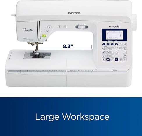 Brother PS500 Pacesetter Sewing Machine with 100 Built-In Stitches, 2.4" x 1.3" LCD Display in Saudi Arabia
