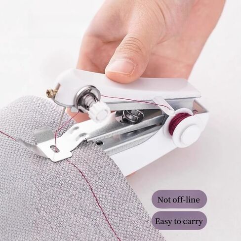 Mini Single Stitch Handheld Sewing Machine Portable Stitch Manual Portable Sewing Machine for Home Travel Use in Saudi Arabia