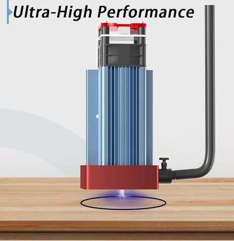 Air Assist Pump Kit for Laser Engraver, 30L/Min Adjustable Quiet Airflow, Removes Smoke and Dust, Reduces Burn Marks, Protects Lens, Compatible with S9/S10/A5 PRO/A10 PRO/TTS-55 PRO in Kuwait