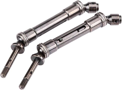 RC Drive Shaft,2 Pcs Metal Rear Drive Shaft for Slash 1/10 Short Truck SLA017 SLA018 RC Car Parts in Saudi Arabia