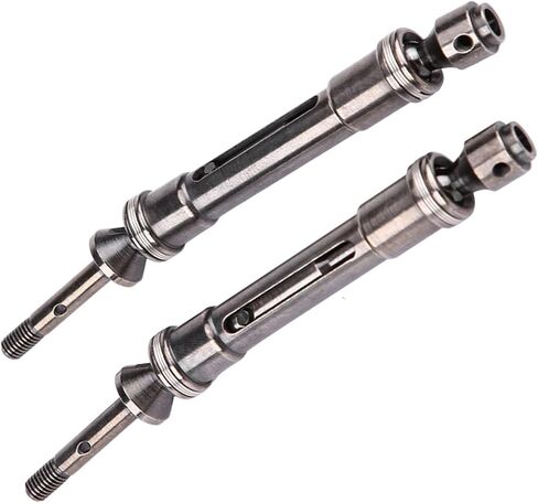 RC Drive Shaft,2 Pcs Metal Rear Drive Shaft for Slash 1/10 Short Truck SLA017 SLA018 RC Car Parts in Saudi Arabia