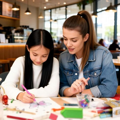 مجموعة أدوات أقلام الفن الماسي المكونة من 21 قطعة من Hubaltuye، مجموعة أقلام رسم ماسية لأقلام الفن الماسي مع 8 أقلام حفر، 5 صواني، 8 طين غراء، ملحقات للبالغين من الحرف اليدوية اليدوية in Kuwait