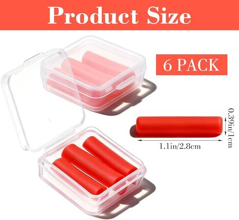 Mabor 6 Boxes Diamond Art Wax Refills, Refillable Diamond Dot Putty for Drill Pen, Red Wax Refills for Nail Art Rhinestone Pick-Up Tools and Accessories in Saudi Arabia