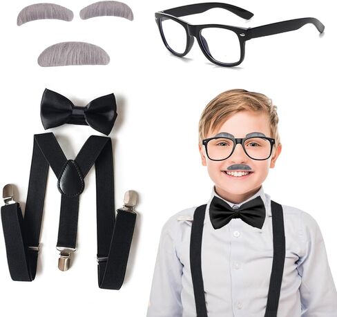 زي الرجل العجوز لمدة 100 يوم من المدرسة التأثيرية للجد - ملابس الهالوين في العشرينيات من القرن الماضي لكبار السن in Kuwait