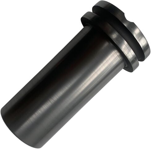Deruilong Graphite Crucible, 1kg/2kg High Purity Graphite Crucible, Melting Gold, Silver, Copper, Furnace Casting Mould Melt Jewelry Tools(1KG) in Kuwait