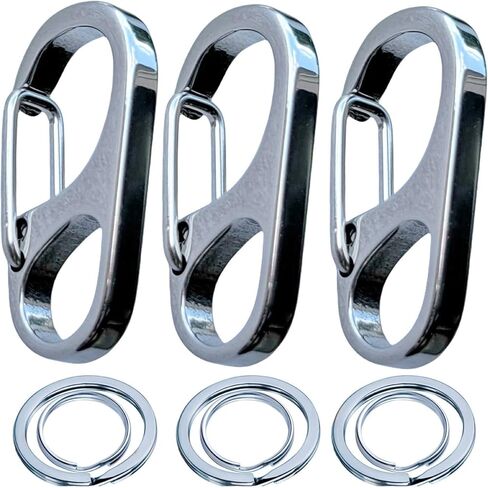Dog Tag Quick Clips,Dog ID Tag Clips Made of Stainless Steel,Perfect for Dogs and Cats (Small) in Saudi Arabia