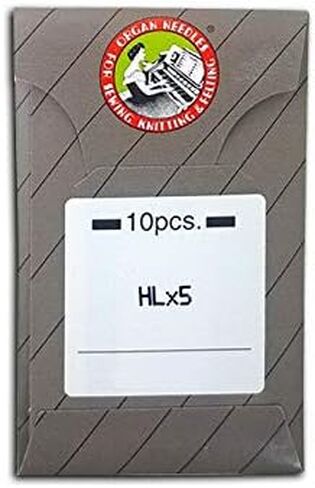 10 Organ HLX5 TITATNIUM (PD) Needles for Brother PQ-1300, PQ-1500, PQ-1500S, Husqvarna Viking Mega Quilter, Pfaff 1200 Grand Quilter ~ Multiple Sizes! (Metric 90/14) in Saudi Arabia