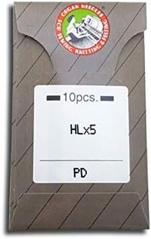 10 Organ HLX5 TITATNIUM (PD) Needles for Brother PQ-1300, PQ-1500, PQ-1500S, Husqvarna Viking Mega Quilter, Pfaff 1200 Grand Quilter ~ Multiple Sizes! (Metric 90/14) in Saudi Arabia