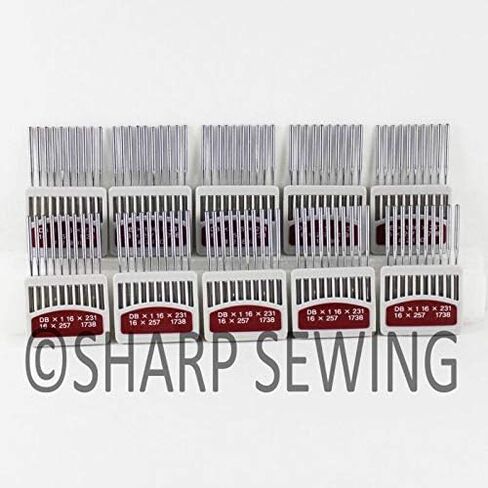 BAIJAC Replacemelt for 100 Needles #18/110 16X257 16X231 JUKI DDL-555 5550 8100 8300 8700 9000 in Saudi Arabia