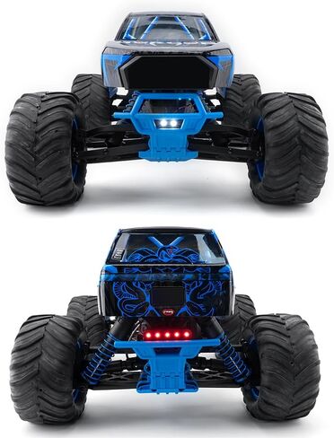 مجموعة مصابيح MORLORDY RC مجموعة المصابيح الأمامية والخلفية لأجزاء ترقية شاحنة الوحش Arrma Gorgon 1/10 in Saudi Arabia