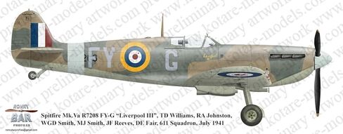 Kotare 1/32 British Spitfire Mk.Va K32002 in Saudi Arabia