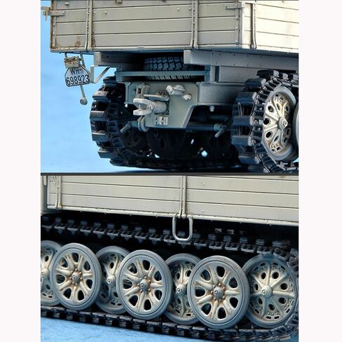 عازف البوق 01507 الألمانية Sd.Kfz.7 KM m11 مجموعة نماذج مركبة النقل العسكرية، مقياس 1/35، الإصدار المتأخر in Kuwait