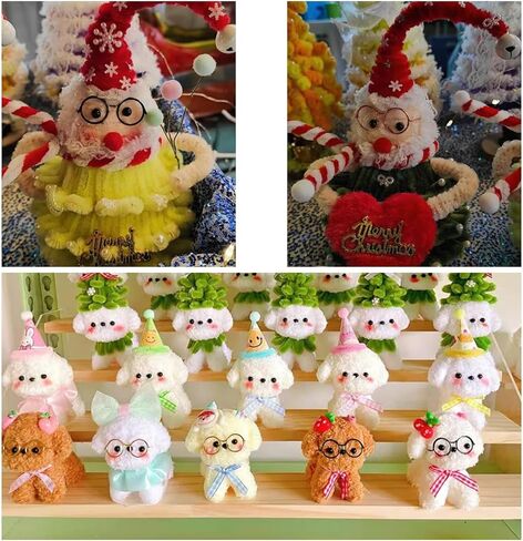 20 Pcs Mini Doll Glasses Metal Wire Rim Eyewear Frameless Lens, for Fabric Doll Costume Accessories, DIY Crafts Making Supplies, Gold/Silvery/Black/Rose Gold in Kuwait