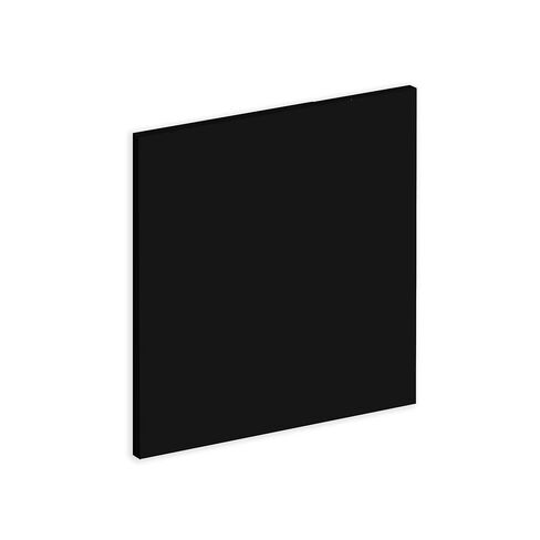 JPPlus 1/4" Black Solid Cast Acrylic Sheets Plastic Raw Materials for Laser & Rotary Engraving- Gloss, 5"x10" in Saudi Arabia