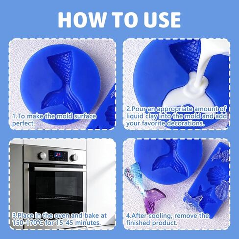 130ml White Liquid Polymer Oven-Bake Clay, Baking Molding, Very for DIY Decorations, Jewelry, Toys, Household Items in Kuwait