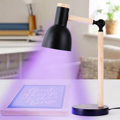 Ontesik 30W UV Light for Resin Screen Printing Exposure lamp, 395nm UV lamp Curing lamp Adjustable Angle, Suitable for Screen Printing Machine, (Black) in Saudi Arabia