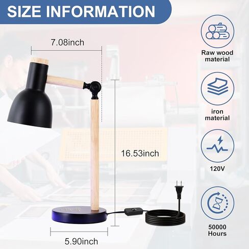 Ontesik 30W UV Light for Resin Screen Printing Exposure lamp, 395nm UV lamp Curing lamp Adjustable Angle, Suitable for Screen Printing Machine, (Black) in Saudi Arabia