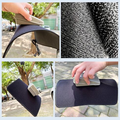 Sewing Machine Foot Pedal Non Slip Mat, with 3 Panda Embroidery, Sewing Machine Pedal Pad, Extra Large and Thicker Make Sure it Stays in Place in Saudi Arabia