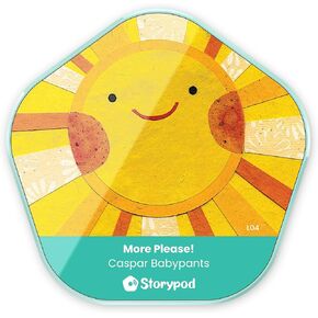 Storypod Token | Caspar Babypants - More Please! | Collectible Educational Token for The Screen Free Audio Learning System for Kids, Toddlers, Children | Family Fun Tunes | Playtime to Bedtime in Kuwait