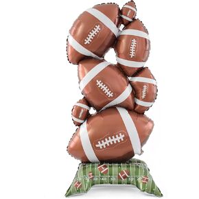 لوازم حفلات كرة القدم، كومة بالونات كرة القدم واقفة مقاس 59 بوصة لديكورات الحفلات، وأعياد الميلاد ذات الطابع الرياضي، والاحتفال بيوم اللعبة، وخلفية صور داخلية وخارجية in Kuwait