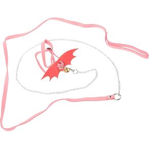 Totority Turtle Harness Leash Set with Vest Small Size Portable Turtle Pulling Rope for Outdoor Walking Pink Tortoise Tow Rope Suitable in Kuwait