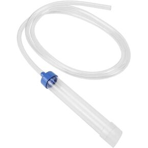 PVC Siphon Tube Aquarium Water Changer Tidyning Manual Gravel Cleaning Water Filter for 30L Small Fish Tank in Kuwait