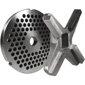 #22 Grinder plate with 3/16" holes and a #22 grinder knife in Kuwait